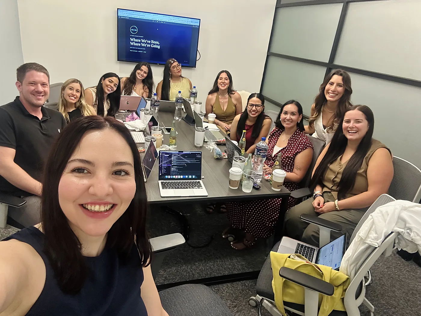 The Sellers Hub team in a working session